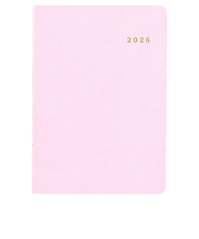 【2026年3月始まり】　ダイゴー　MILL　スプリング　A6　ウィークリーレフト　E9634　ピンク　月曜始まり