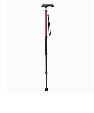 ケイ・ホスピア　愛杖　ポケットステッキ　PS-2　レッド