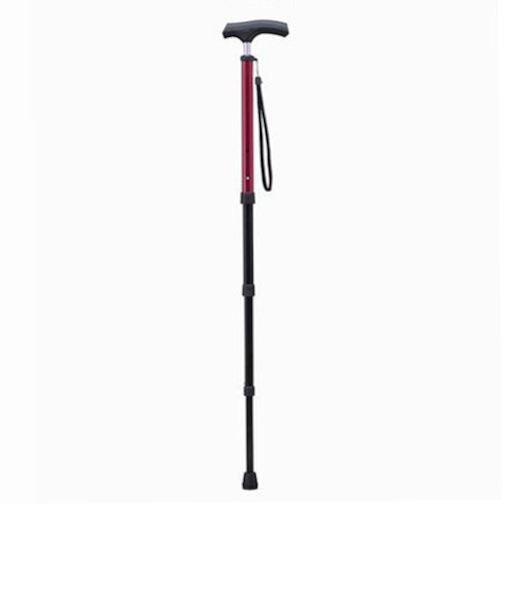 ケイ・ホスピア　愛杖　ポケットステッキ　PS-2　レッド