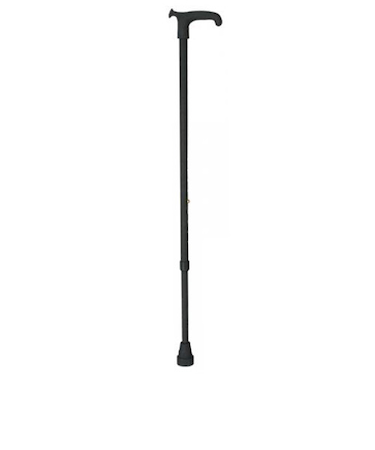 ケイ・ホスピア　オッセンベルグ社製　リハビリ用T字杖　OS-15　レザーブラック