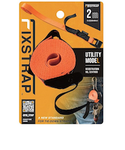 フィックスストラップ（FIXSTRAP）　荷締ベルト　2m　オレンジ