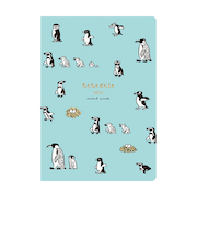 【2026年2月始まり】　リュリュ（RYU-RYU）　スケジュール帳　アニマルパレード　B6　マンスリーブロック　SDNS2603　ペンギン　月曜始まり