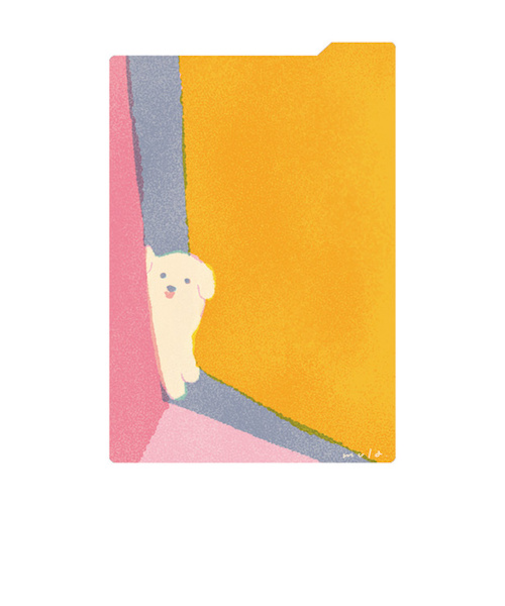 リュリュ（RYU-RYU）　下じき　B6　SSJ2601　いぬ・おでむかえ