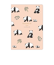 【2026年2月始まり】　リュリュ（RYU-RYU）　スケジュール帳　アニマルパレード　B6　マンスリーブロック　SDNS2604　パンダ　月曜始まり