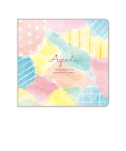 【2026年2月始まり】 リュリュ(RYU-RYU) ミニサイズスケジュール帳 定形外 マンスリーブロック SDQ2604 水彩キルト 日曜始まり