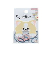 サンスター文具　ダイカットクリップ　ジットメ（JITTOME）　S3627136　チワワ/パーティー