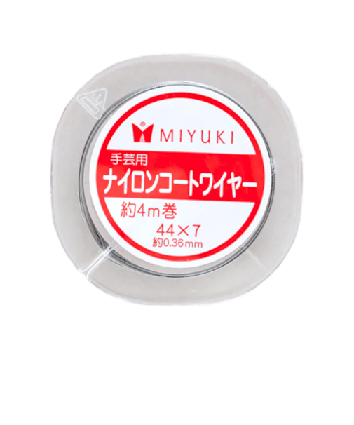 ミユキ（MIYUKI）　ナイロンコートワイヤー　44×7　K2324　約4m巻