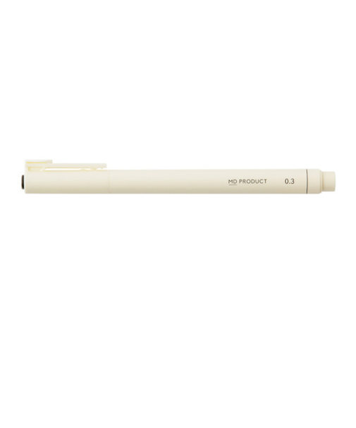 エムディプロダクト（MD　PRODUCT）　MDドローイングペン　0.3mm　38145006　黒