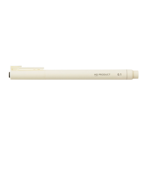 エムディプロダクト（MD　PRODUCT）　MDドローイングペン　0.1mm　38144006　黒