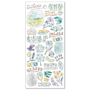 マインドウェイブ　ウォーブルステッカー　81632　ブルー