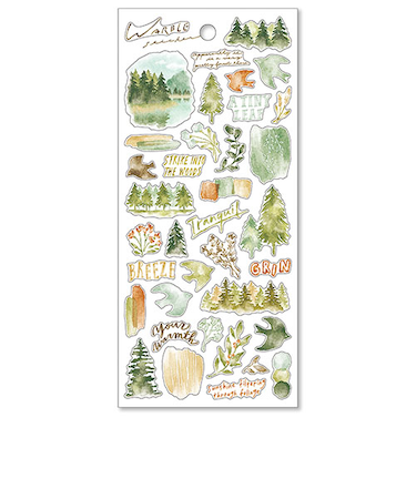 マインドウェイブ　ウォーブルステッカー　81629　グリーン