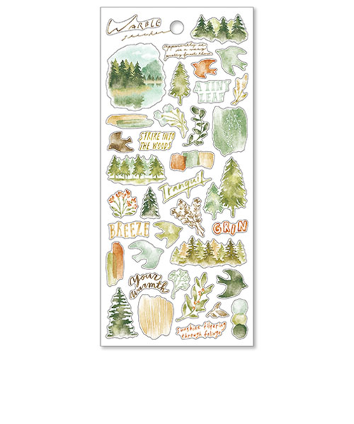 マインドウェイブ　ウォーブルステッカー　81629　グリーン