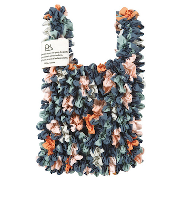 ダブリュピーシー（Wpc.）　しぼりバッグ　ブルーミングチューリップグレー