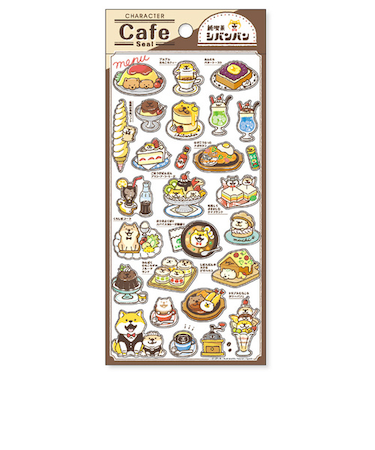 マインドウェイブ　キャラクターカフェ　シール　80815　純喫茶　シバンバン