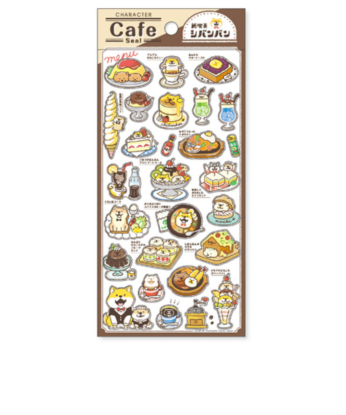 マインドウェイブ　キャラクターカフェ　シール　80815　純喫茶　シバンバン