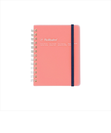 デルフォニックス（DELFONICS）　ロルバーン　ポケット付メモ　クリア　M　500928　723　クリアピンク