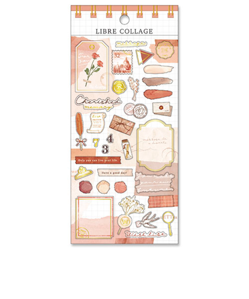 マインドウェイブ　リーブルコラージュ　80970　テラコッタ