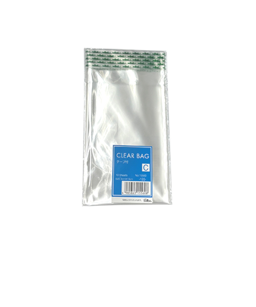 ベルベ（bellbe）　クリアバッグ　テープ付　C　No.15560　10枚入り