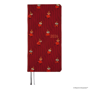 【2026年4月始まり】　ほぼ日　weeks　ムーミン　B6スリム　ウィークリーレフト　リトルミイがいっぱい！　月曜始まり