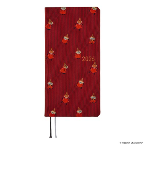 【2026年4月始まり】　ほぼ日　weeks　ムーミン　B6スリム　ウィークリーレフト　リトルミイがいっぱい！　月曜始まり