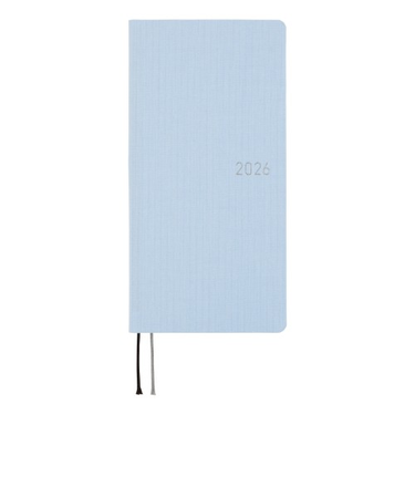 【2026年4月始まり】　ほぼ日　weeks　カラーズ　B6スリム　ウィークリーレフト　スカイミスト　月曜始まり