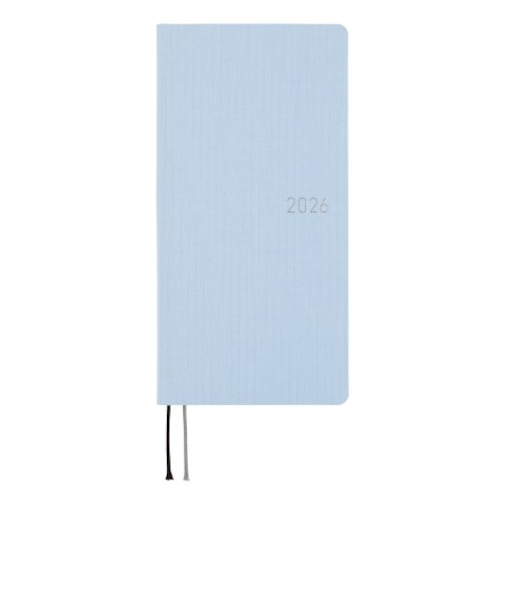 【2026年4月始まり】　ほぼ日　weeks　カラーズ　B6スリム　ウィークリーレフト　スカイミスト　月曜始まり