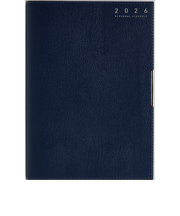 【2026年4月始まり】　高橋書店　T'ディレクションダイアリーワイド　A5　ウィークリーバーチカル　645　ネイビー　月曜始まり