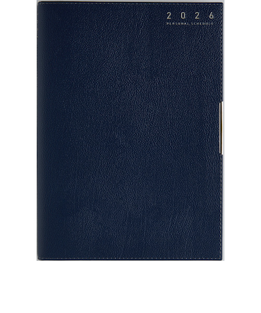 【2026年4月始まり】　高橋書店　T'ディレクションダイアリーワイド　A5　ウィークリーバーチカル　645　ネイビー　月曜始まり