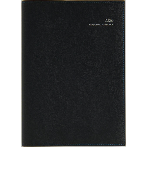 【2026年3月始まり】　高橋書店　ディアクレールラプロ4　A5　マンスリーブロック　629　ブラック　月曜始まり