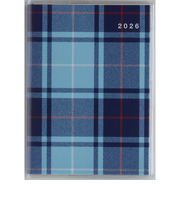 【2026年3月始まり】　高橋書店　プチクレール2　B7　マンスリーブロック　672　チェック　日曜始まり