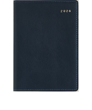 【2026年4月始まり】　高橋書店　リシェル1　A6　ウィークリーレフト　781　ミッドナイトブルー　月曜始まり