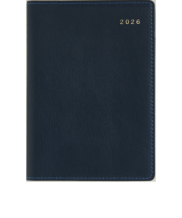 【2026年4月始まり】　高橋書店　リシェル1　A6　ウィークリーレフト　781　ミッドナイトブルー　月曜始まり