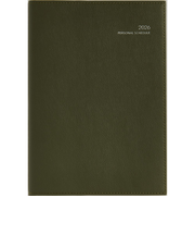 【2026年3月始まり】　高橋書店　ディアクレールラプロ3　A5　マンスリーブロック　628　グリーン　日曜始まり