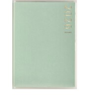 【2026年3月始まり】　高橋書店　T'pure4　B7　ウィークリーホリゾンタル　764　ミント　月曜始まり