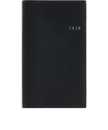 【2026年3月始まり】　高橋書店　ニューダイアリーカジュアル　その他　ウィークリーレフト　821　ブラック　月曜始まり