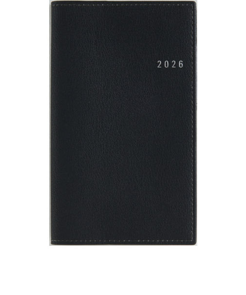 【2026年3月始まり】　高橋書店　ニューダイアリーカジュアル　その他　ウィークリーレフト　821　ブラック　月曜始まり