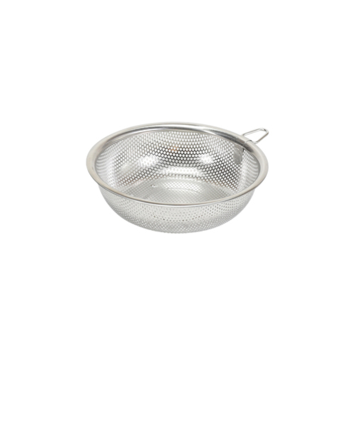 【お買い得】　パール金属　アットアクア　ステンレス製浅型パンチングザル　15cm　HB－4114