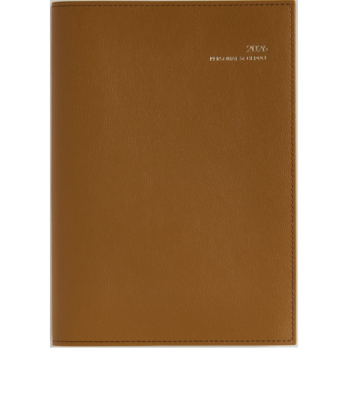 【2026年3月始まり】　高橋書店　ディアクレールラプロ2　A5　マンスリーブロック　627　キャラメル　月曜始まり