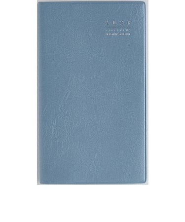 【2026年3月始まり】　高橋書店　リベルインデックス7　その他　マンスリーブロック　667　ペールブルー　月曜始まり