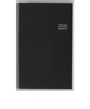 【2026年3月始まり】　高橋書店　ビジネス手帳＜小型版＞4　その他　ウィークリーホリゾンタル　845　黒　月曜始まり