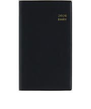 【2026年3月始まり】　高橋書店　ニューダイアリーミニ1　その他　ウィークリーレフト　833　黒　月曜始まり