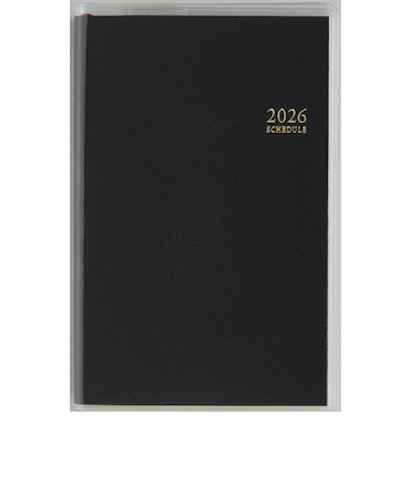 【2026年3月始まり】　高橋書店　ビジネス手帳＜小型版＞2　その他　ウィークリーレフト　844　黒　月曜始まり