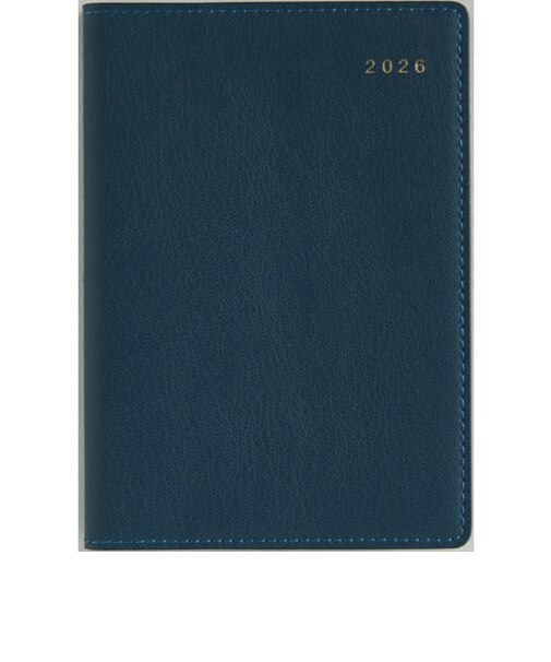 【2026年4月始まり】　高橋書店　リシェル7　A6　ウィークリーホリゾンタル　787　コーンフラワーブルー　月曜始まり