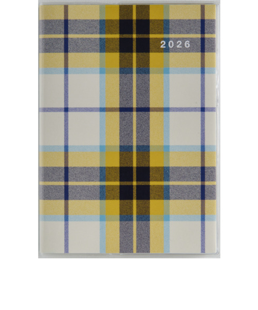【2026年3月始まり】　高橋書店　クレールインデックスグラン2　A5　マンスリー　677　チェック　日曜始まり