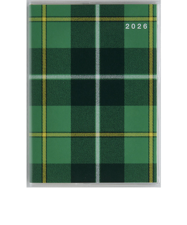 【2026年3月始まり】　高橋書店　メルクレール2　A6　マンスリーブロック　692　チェック　日曜始まり