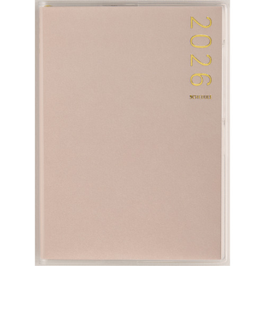 【2026年3月始まり】　高橋書店　T'pure3　B7　ウィークリーホリゾンタル　761　ピンク　月曜始まり