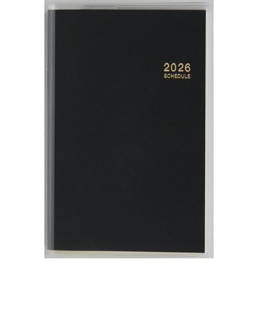 【2026年3月始まり】　高橋書店　ビジネス手帳＜小型版＞5　その他　ウィークリーレフト　842　黒　月曜始まり