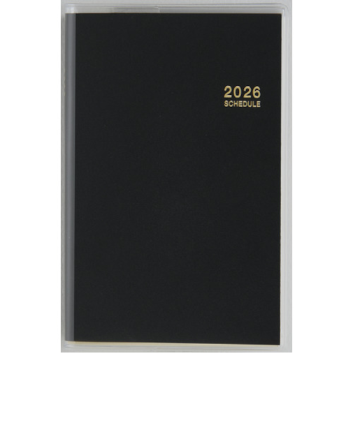 【2026年3月始まり】　高橋書店　ビジネス手帳＜小型版＞5　その他　ウィークリーレフト　842　黒　月曜始まり