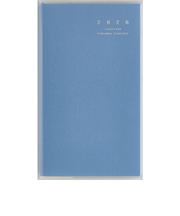 【2026年3月始まり】　高橋書店　リベルインデックス3　その他　マンスリーブロック　663　カリプソ・ブルー　日曜始まり