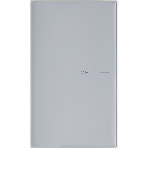 【2026年3月始まり】　高橋書店　torinco3　その他　マンスリーブロック　732　クールブルー　日曜始まり